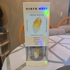 BNIB North Muse Crystal Healing Reed Diffuser